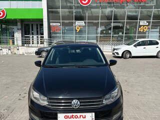 2019 Volkswagen Polo V Рестайлинг, чёрный, 1450000 рублей, вид 1