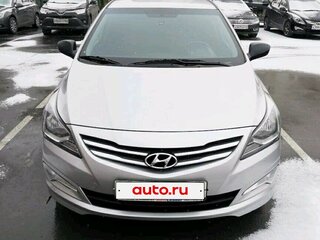 2015 Hyundai Solaris I Рестайлинг, серый, 900000 рублей, вид 2