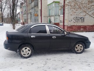 2008 Chevrolet Lanos I, чёрный, 450000 рублей, вид 3
