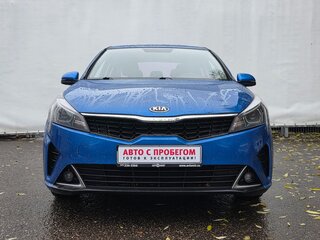 2020 Kia Rio IV Рестайлинг, синий, 1425000 рублей, вид 2