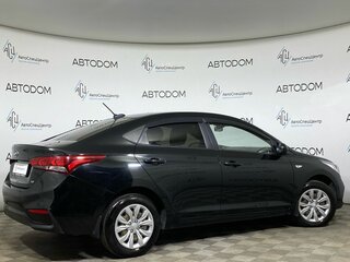 2018 Hyundai Solaris II, чёрный, 1169900 рублей, вид 2