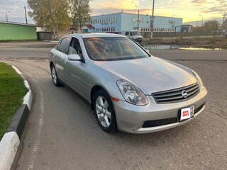 2004 Nissan Skyline XI (V35), серебристый, 600000 рублей, вид 3