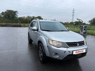 2007 Mitsubishi Outlander II, серебристый, 350000 рублей, вид 2