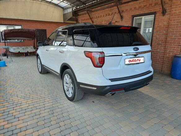 2019 Ford Explorer V Рестайлинг 2, белый - вид 8