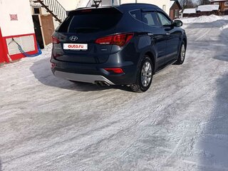 2015 Hyundai Santa Fe III Рестайлинг, синий, 1900000 рублей, вид 3