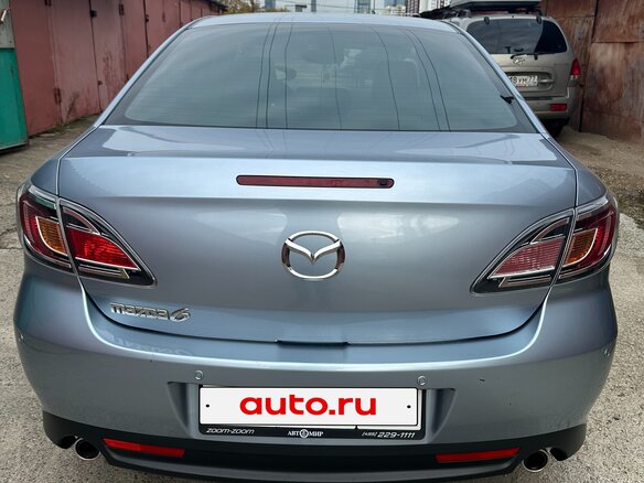 2011 Mazda 6 II (GH) Рестайлинг, голубой, 1600000 рублей - вид 2