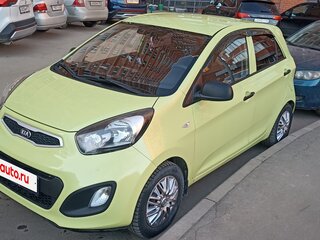 2013 Kia Picanto II, зелёный, 520000 рублей, вид 1