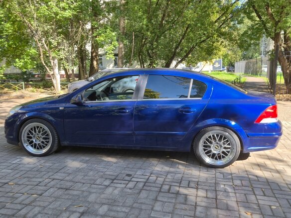 2008 Opel Astra H Рестайлинг, синий, 725000 рублей - вид 14