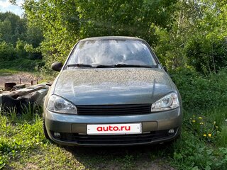 2008 Lada (ВАЗ) Kalina I, серый, 110000 рублей, вид 2