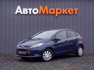 2009 Ford Fiesta Mk6, синий, 419000 рублей, вид 3