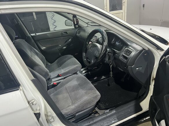 1997 Honda Civic Ferio II, белый, 160000 рублей - вид 8
