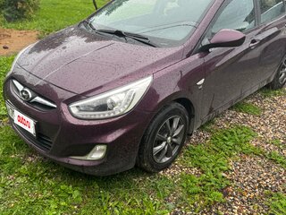 2013 Hyundai Solaris I, фиолетовый, 890000 рублей, вид 1