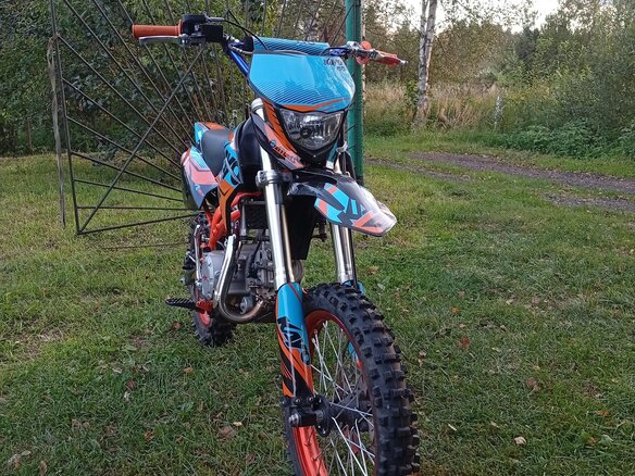 2023 Kayo Evolution YX125EM, оранжевый, 90000 рублей - вид 8