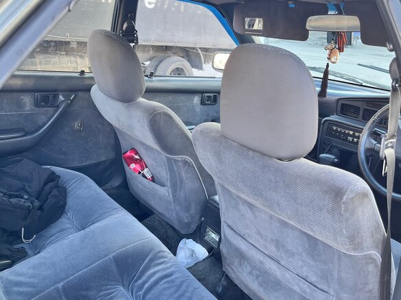 1990 Toyota Corona VIII (T170), серый, 180000 рублей - вид 6