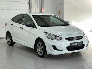 2014 Hyundai Solaris I, белый, 899000 рублей, вид 1