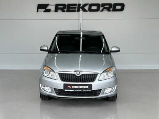 2013 Skoda Fabia II Рестайлинг, серебристый, 799000 рублей, вид 5