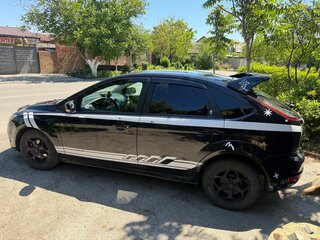 2008 Ford Focus II Рестайлинг, чёрный, 499000 рублей, вид 5