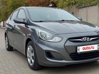 2012 Hyundai Solaris I, серый, 859000 рублей, вид 3