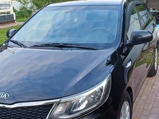 2016 Kia Rio III Рестайлинг, чёрный, 1050000 рублей, вид 1
