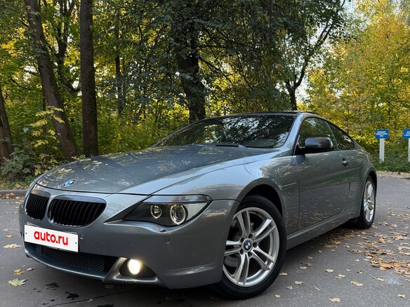 2007 BMW 6 серии 630i II (E63/E64), серый - вид 7
