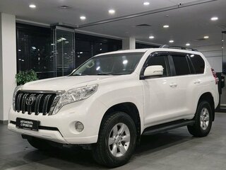 2014 Toyota Land Cruiser Prado 4-speed 150 Series Рестайлинг 1, белый, 3250000 рублей, вид 2