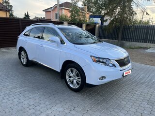 2009 Lexus RX 450h III, белый, 1580000 рублей, вид 2