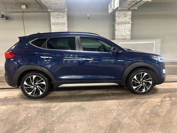 2019 Hyundai Tucson III Рестайлинг, синий - вид 8