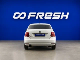 2016 Volkswagen Polo V Рестайлинг, белый, 1049643 рублей, вид 4