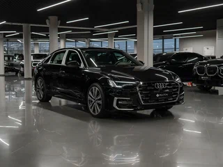 2025 Audi A6 45 TFSI Long V (C8) Рестайлинг, чёрный, 6650000 рублей, вид 2