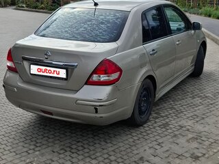 2011 Nissan Tiida I Рестайлинг, коричневый, 380000 рублей, вид 4