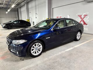 2014 BMW 5 серии 520i VI (F10/F11/F07) Рестайлинг, синий, 2200000 рублей, вид 4