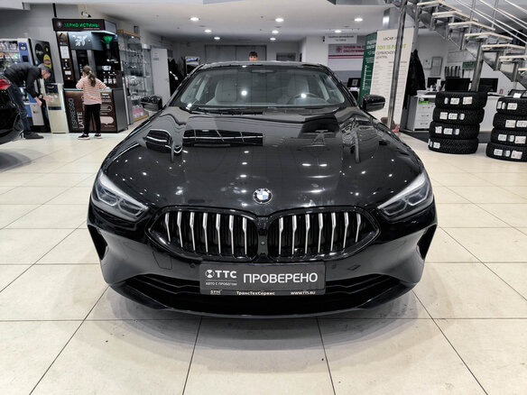 2019 BMW 8 серии 840d xDrive II (G14/G15/G16), чёрный, 6050000 рублей - вид 1