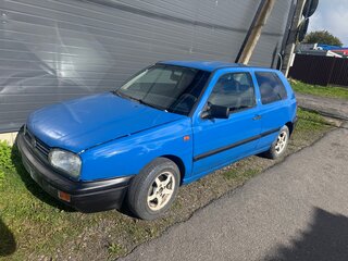1993 Volkswagen Golf III, синий, 80000 рублей, вид 1