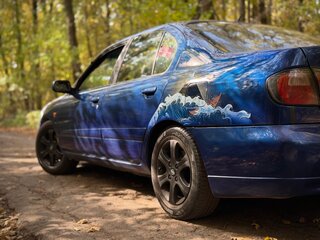 1999 Nissan Primera II (P11) Рестайлинг, синий, 290000 рублей, вид 5
