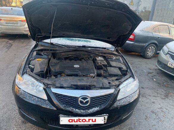 2003 Mazda 6 I (GG), чёрный, 420000 рублей - вид 4