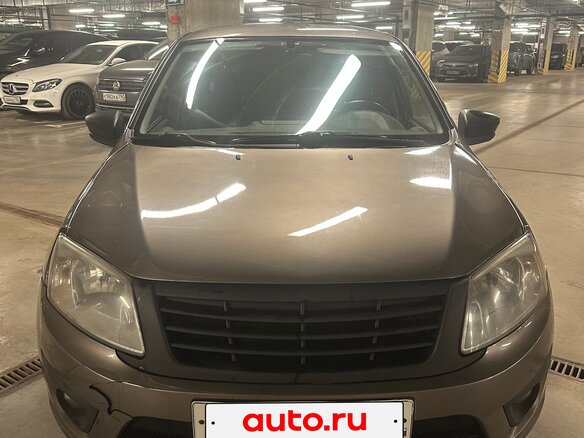 2017 Lada (ВАЗ) Granta I, коричневый, 350000 рублей