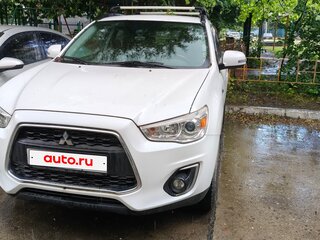 2013 Mitsubishi ASX I Рестайлинг, белый, 1500000 рублей, вид 1