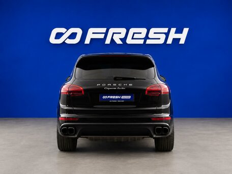 2014 Porsche Cayenne Turbo II Рестайлинг (958), чёрный, 3697414 рублей, вид 4