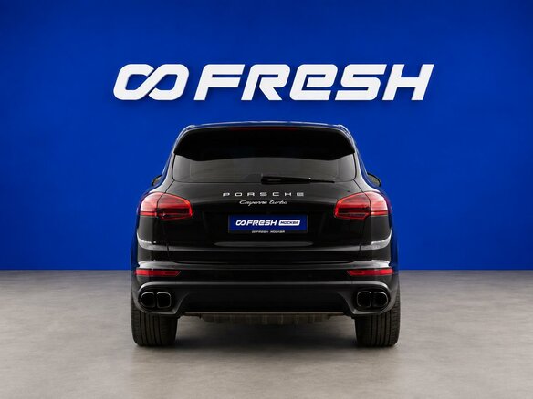 2014 Porsche Cayenne Turbo II Рестайлинг (958), чёрный, 3697414 рублей - вид 3