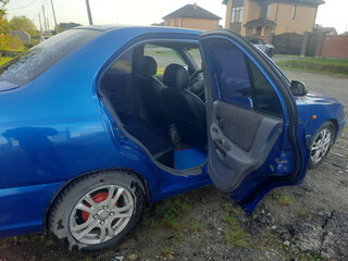 2002 Hyundai Accent ТагАЗ II, синий, 300000 рублей, вид 2