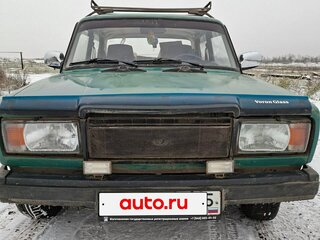 2006 Lada (ВАЗ) 2107, зелёный, 200000 рублей, вид 4