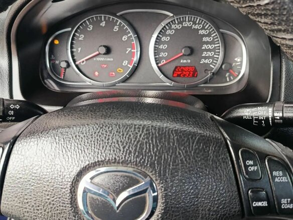 2006 Mazda 6 I (GG) Рестайлинг, синий, 380000 рублей - вид 7
