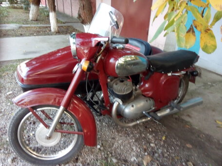 1967 Jawa 350/360, пурпурный, 250000 рублей, вид 5