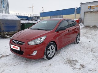 2014 Hyundai Solaris I, красный, 780000 рублей, вид 1