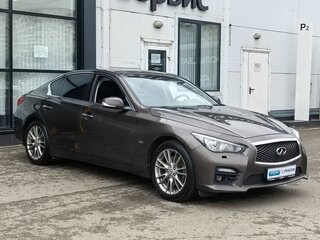 2015 Infiniti Q50 I, коричневый, 1450000 рублей, вид 3