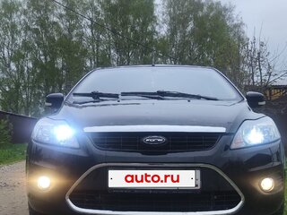 2010 Ford Focus II Рестайлинг, чёрный, 400000 рублей, вид 2