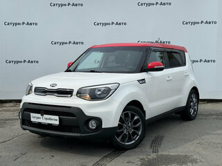 2018 Kia Soul II Рестайлинг, белый, 1550000 рублей, вид 1