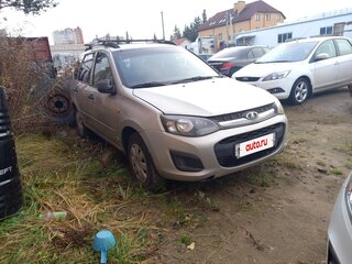 2015 Lada (ВАЗ) Kalina II, серебристый, 350000 рублей, вид 4