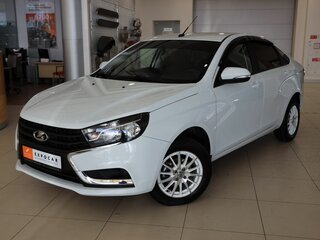 2021 Lada (ВАЗ) Vesta I, белый, 999000 рублей, вид 1