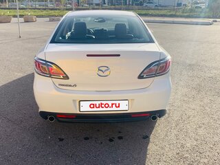 2011 Mazda 6 II (GH) Рестайлинг, белый, 850000 рублей, вид 5